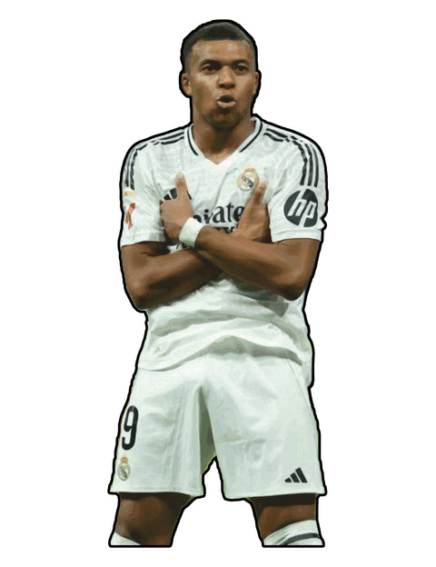 Dřevěné puzzle Mbappé RM