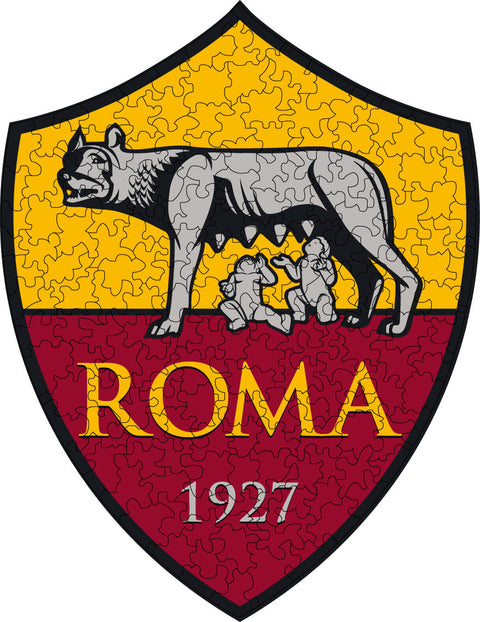 Dřevěné puzzle AS Roma